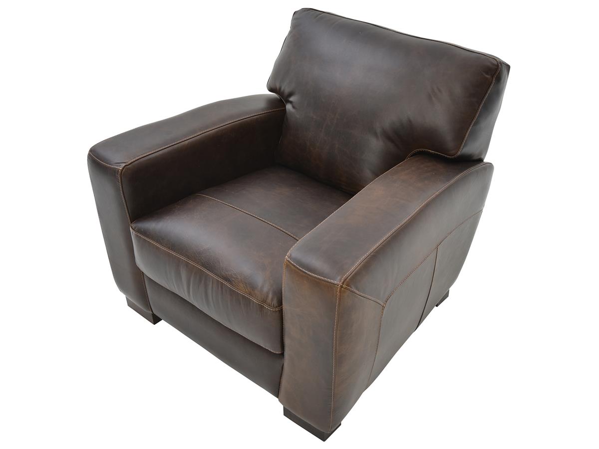 Waco Top-Grain Leather Chair